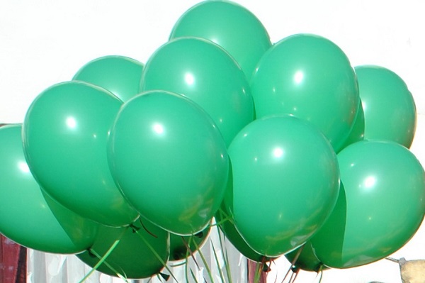 зеленые шарики