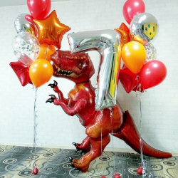 Детская композиция на день рождения Динозавр