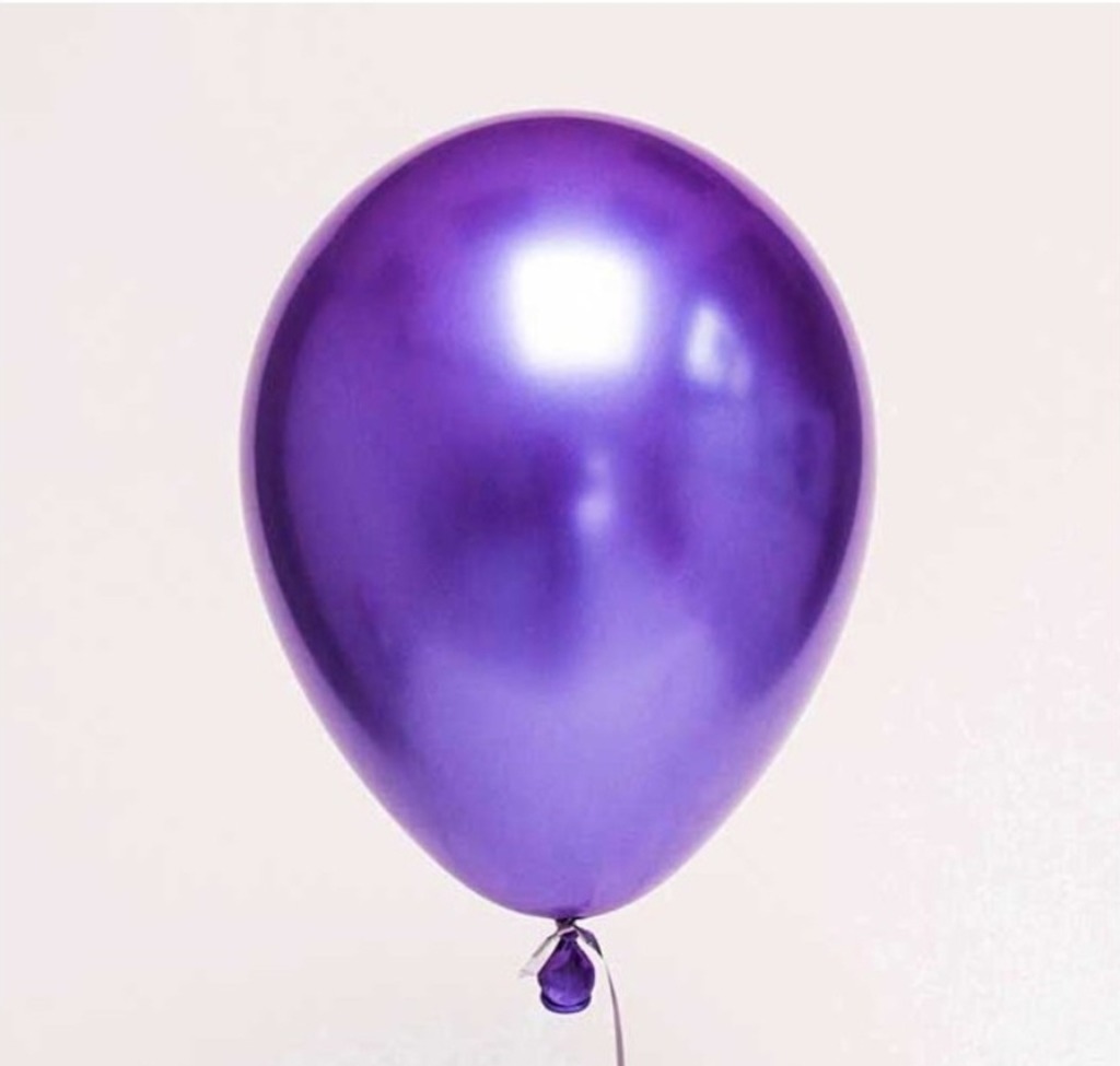 фиолетово-серебряный фонтан с баблс
