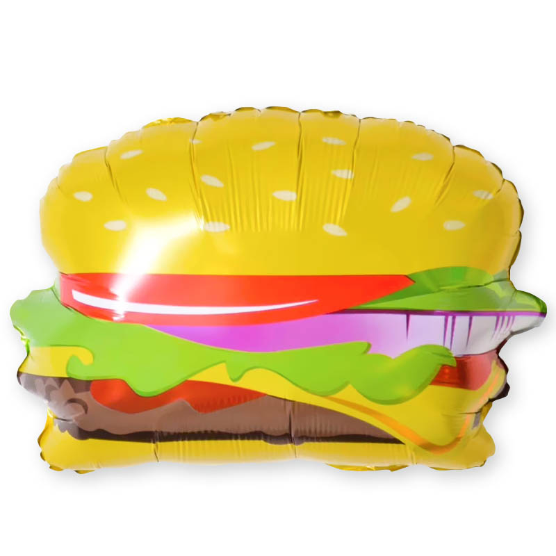 фигуры из фольги гамбургер