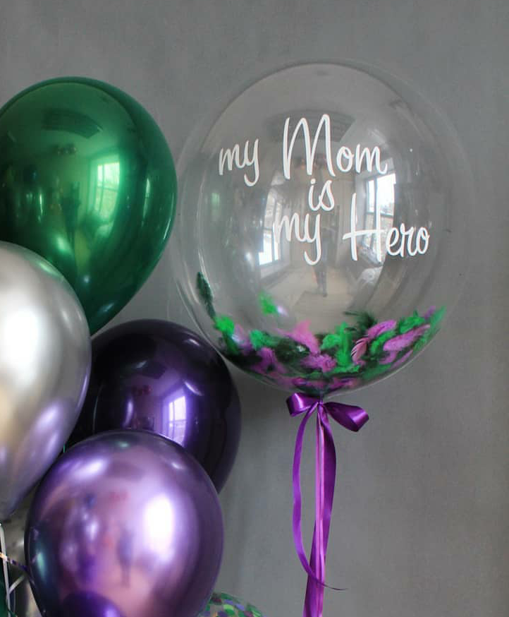 изумрудные шары для мамы