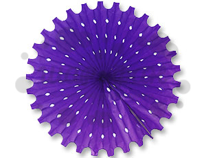 фант бумажный фиолетовый 40см