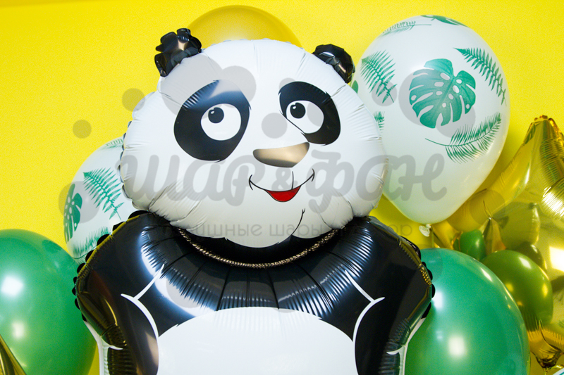 букет из шаров супер панда