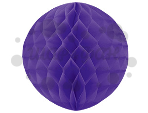 шар бумажный фиолетовый 30см