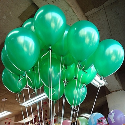 зеленые шарики