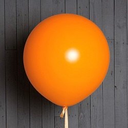 Большой оранжевый шар