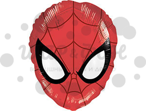 фольгированный шар голова человека-паука