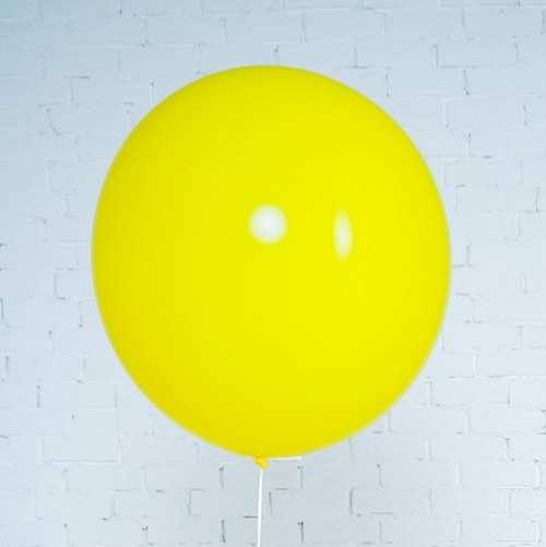 большой желтый шар
