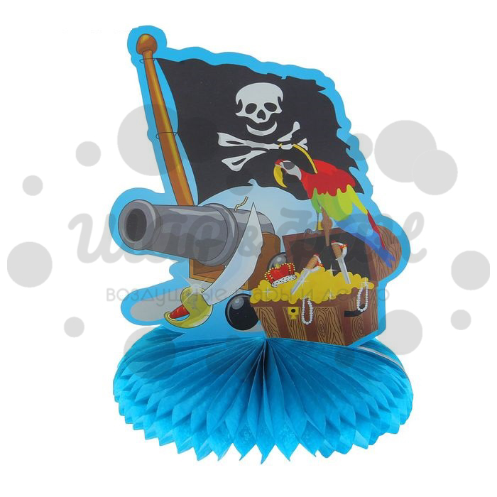 украшение для стола "пираты"