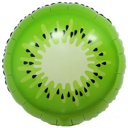 Фольгированный шар-круг Киви