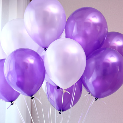 фиолетовые шары под потолок