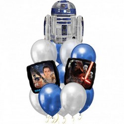 Букет из шаров Звездные войны R2-D2