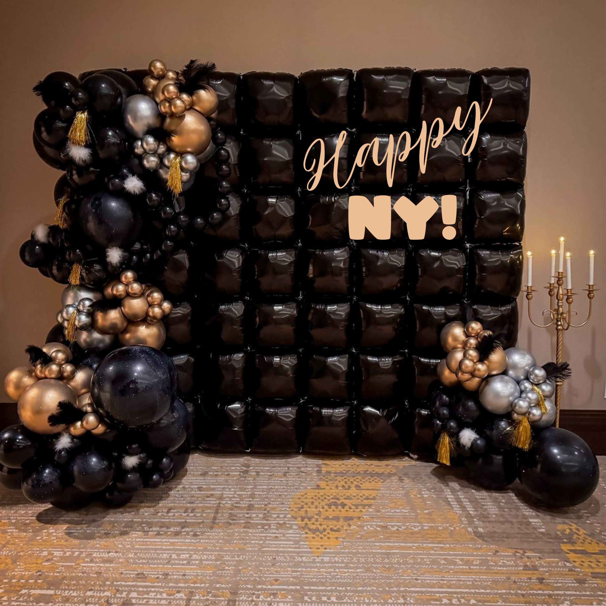 new! фотозона из блоков ny-2