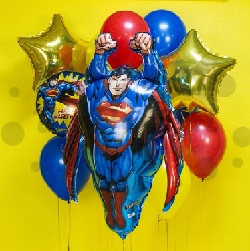 Букет из шаров Супермен