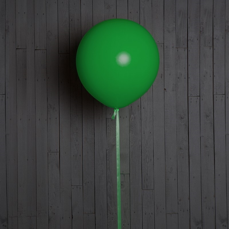 большой зеленый шар