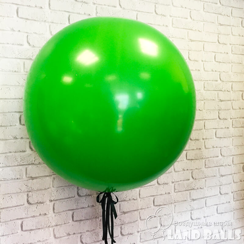 большой зеленый шар